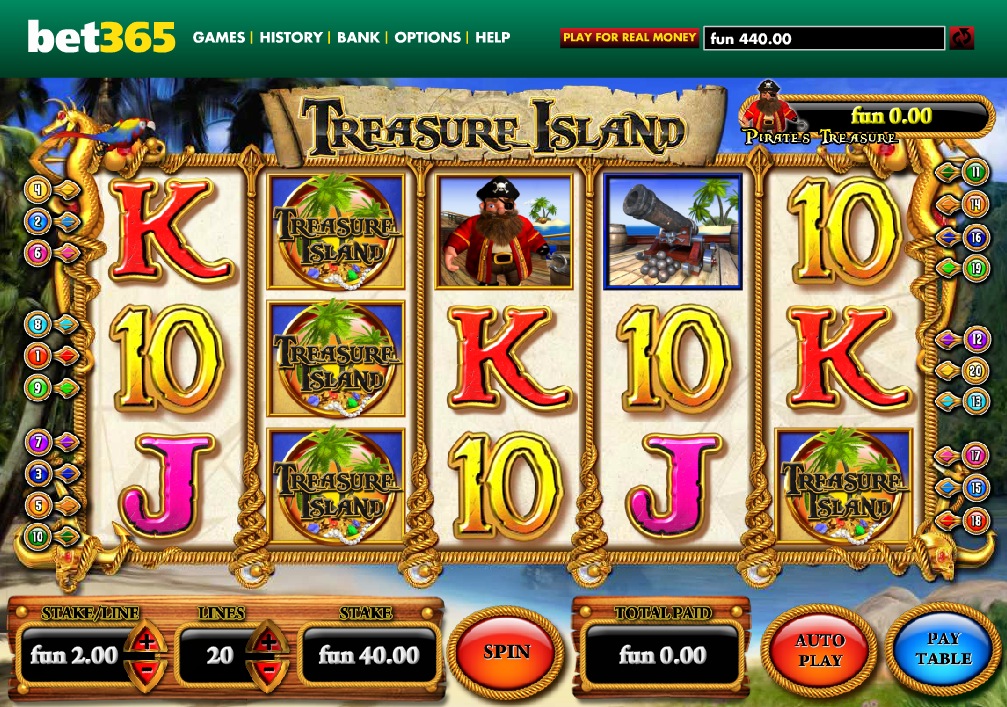 Treasure island mn new slots