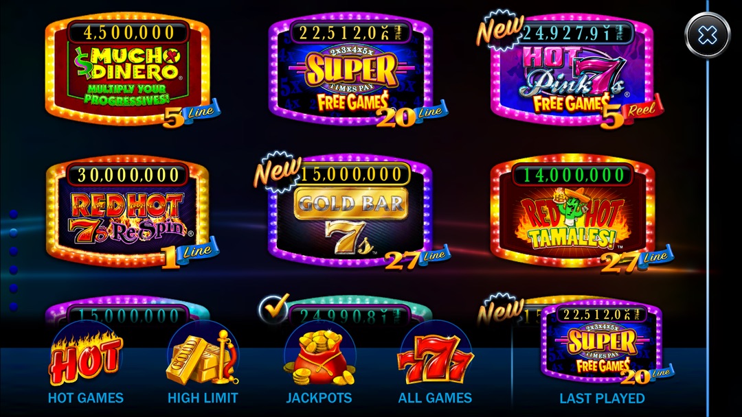 Las vegas winning slot machines